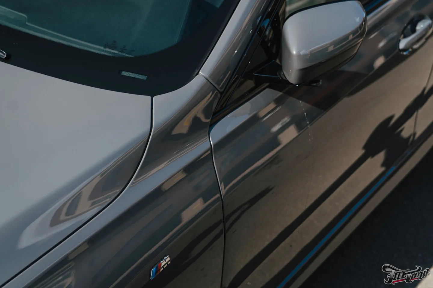 Оклейка зон риска BMW 6 GT полиуретаном